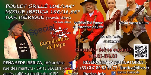 F\u00eate de fin d'ann\u00e9e Repas Spectacle Espagnol Flamenco Gypsy
