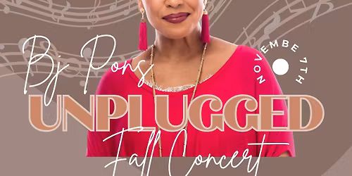BJ Pons Unplugged Fall Concert