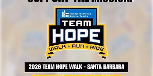 2026 Team Hope Walk - Santa Barbara 