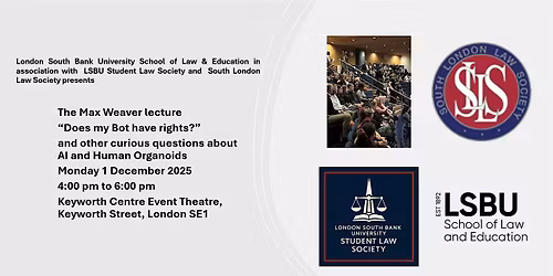 The Max Weaver lecture