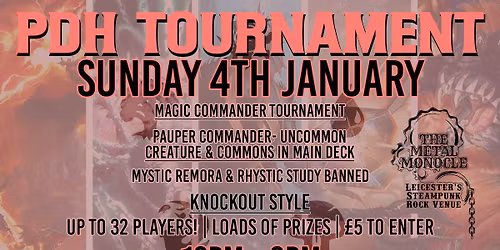 Magic The Gathering - Pauper Tournament