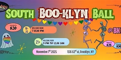 South BOO-klyn Ball: 21+