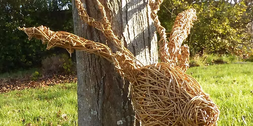 Willow deer stag head workshop Winchester