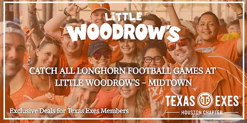 Texas vs. Vanderbilt Watch Party: Little Woodrow's - Midtown
