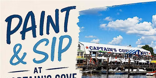 Coaster Paint & Sip at Captain's Cove
