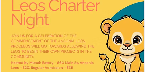 Ansonia Leo Club Charter Night