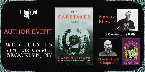Marcus Kliewer at The Twisted Spine!