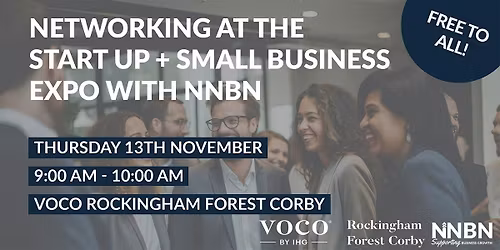 NETWORKING AT THE START UP + SMALL BUSINESS EXPO WITH NNBN