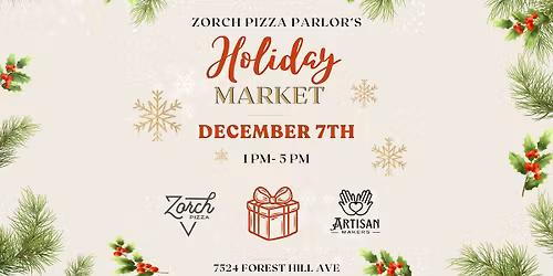 Zorch Pizza Parlor's Holiday Market
