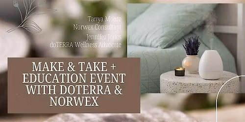 Make & Take + Education Event with doTERRA & Norwex