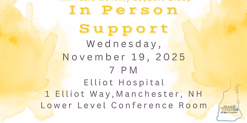November In Person Support Group