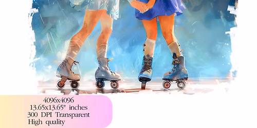 Winter Festival Frozen Theme Roller Disco