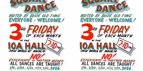 Not your Granny's SQUARE DANCE!