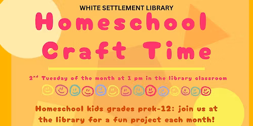 Homeschool Craft Time