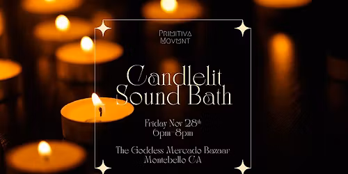 Candlelit Sound Bath