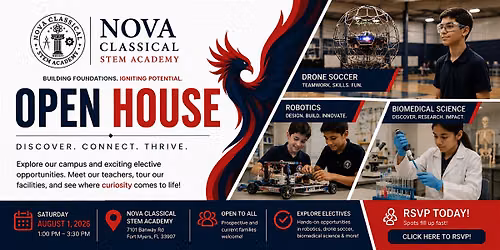 Open House: Explore Elective Courses & Academic Teams at NOVA