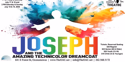 OCT presents Joseph & the Amazing Technicolor Dreamcoat