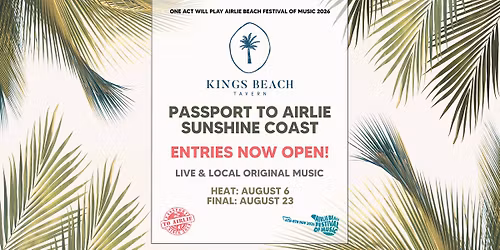 Passport to Airlie Sunshine Coast 2026
