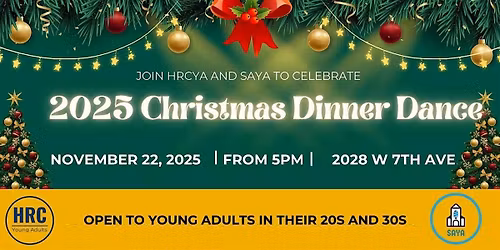 Catholic Young Adults Christmas Dinner Dance 2025