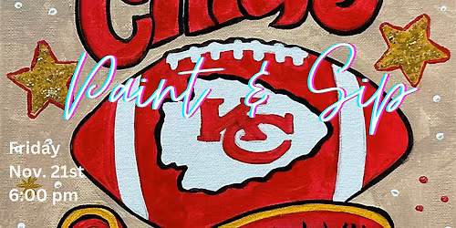 Chiefs Stars Paint Party