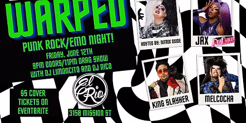 Warped - Emo Night at El Rio - Pride Edition