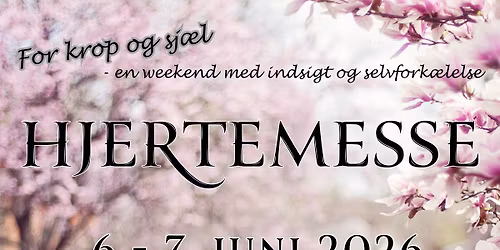 Hjertemesse juni 2026 - Spirituel alternativ messe med dig i centrum (4534 H\u00f8rve)