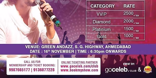 Sonu Nigam at Etess Arena at Hard Rock Hotel and Casino