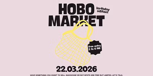 Hobo Market 22 MARCH