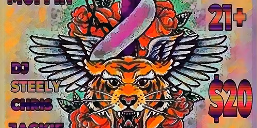 NYE ROCK-N-ROLL EXTRAVAGANZA! ATLANTIC THRILLS\/MUFFIN\/JACKIE & THE IDOTS\/ANIMAL FACE\/DJ STEELE CHRIS