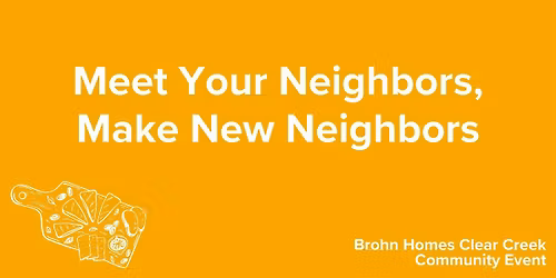 Meet Your Neighbors, Make New Neighbors
