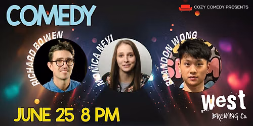 Comedy! Monica Nevi Live at West Brewing!