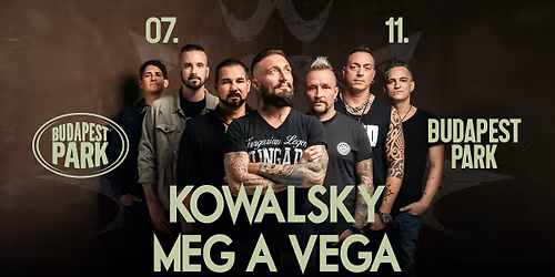 Kowalsky meg a Vega - Budapest Park