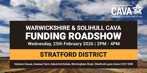 CAVA FUNDING ROADSHOW | STRATFORD DISTRICT