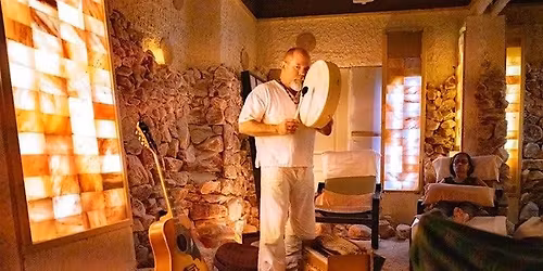 Himalayan Salt Cave Sound Journey w\/CosmicThroat Singer Matthew Kocel