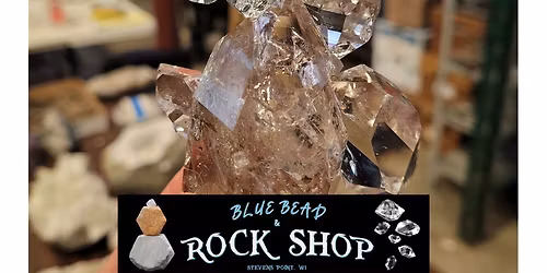 Blue Bead Rock Shop at 2025 Madison Gem, Mineral & Jewelry Show