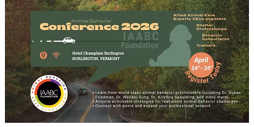 2026 IAABC Foundation Animal Behavior Conference