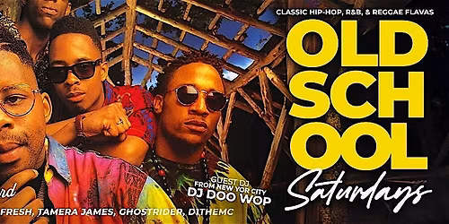 OLD SCHOOL SATURDAYS @ BACKYARD