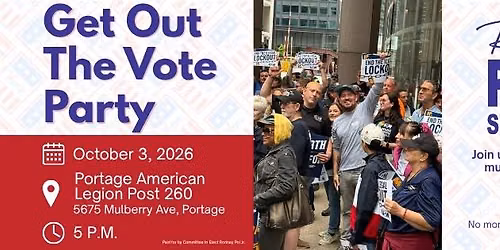 GET OUT THE VOTE PARTY