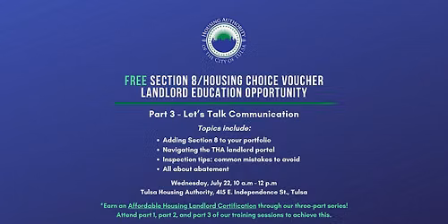 July Landlord Class (Part 3) - Let\u2019s Talk Communication