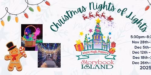 Storybook Island Christmas Nights of Lights