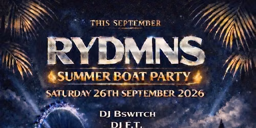 Rydmns Boat party