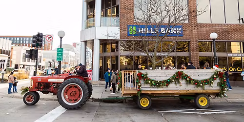 Tractor Wagon Rides Sponsored by Hills Bank