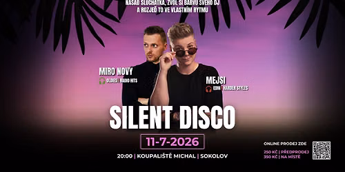 SILENT DISCO na koupali\u0161ti Michal