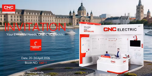 CNC Electric at HANNOVER MESSE 2026 \u2014 Hall 12, Stand G87-1