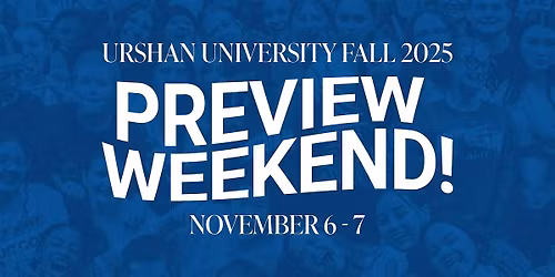 Fall 2025 Preview Weekend