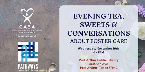 Southeast Series: Tea & Sweets with Pathways and CASA