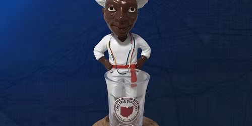 Jobu Bobblehead & Shot Glass | Major League Day & Family Fun Sunday