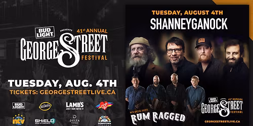 Shanneyganock + Rum Ragged at George Street Festival (Night 6)