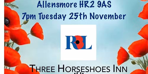 Charity Quiz Night in aid of Royal British Legion