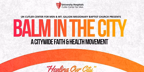 Balm In The City: A Citywide Faith & Health Movement